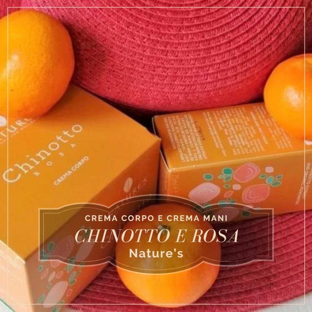 crema chinotto e rosa nature's