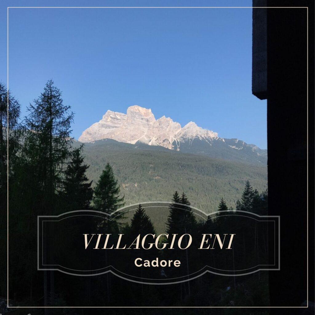 villaggio eni cadore