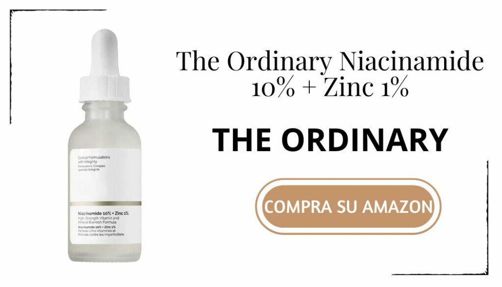 The Ordinary Niacinamide 10% + Zinc 1%.