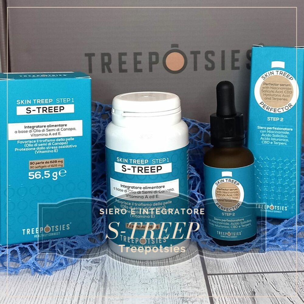 Siero Skin Treep e Integratore S-Treep di Treepotsies